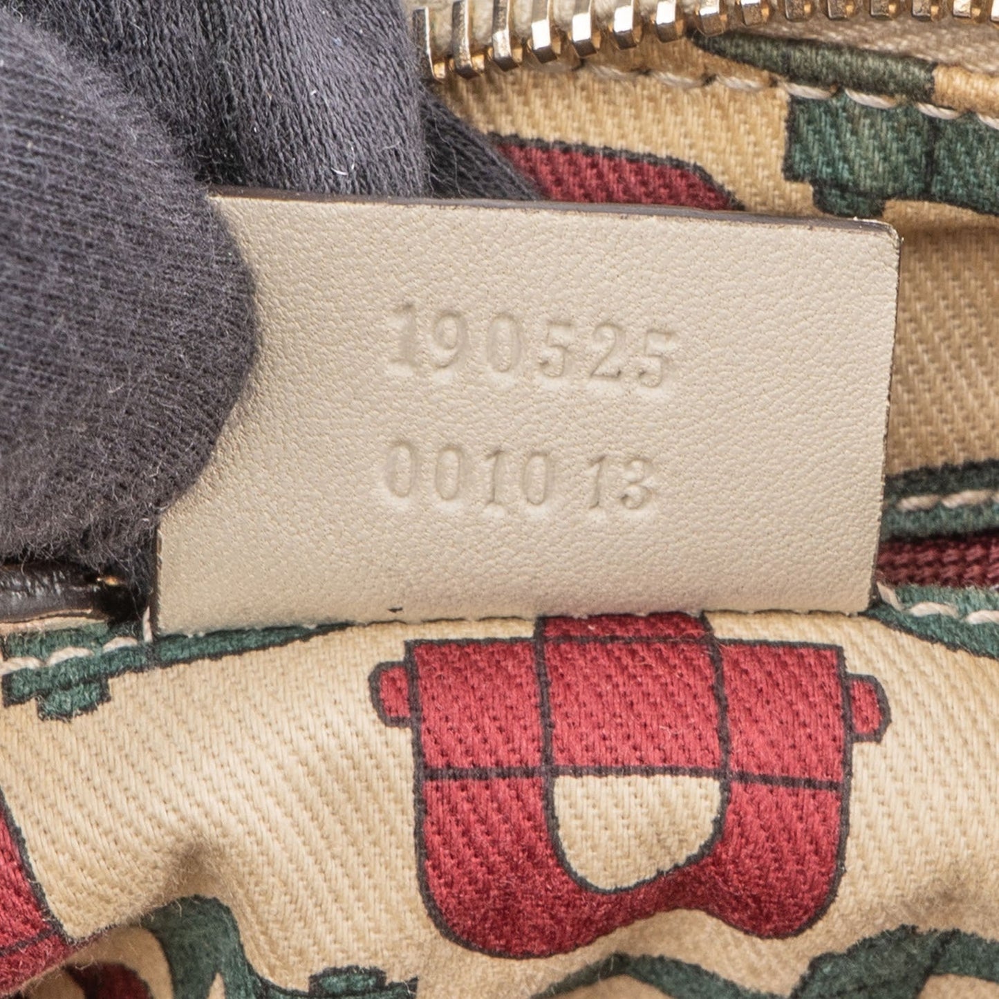 Gucci Guccissima Leather Abbey D-Ring Shoulder Bag