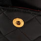 Chanel Quilted Lambskin 24K Small Double Flap Shoulder Bag