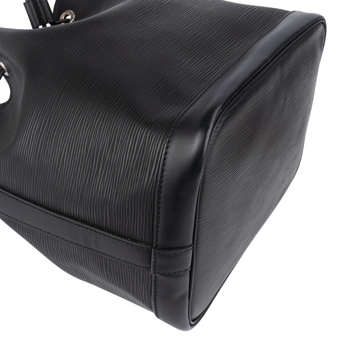 Louis Vuitton Noir Epi Leather NM Sac Noé Petit Shoulder Bag