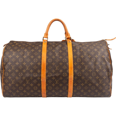 Louis Vuitton Monogram Canvas Keepall 60 Travel Bag