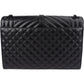 Saint Laurent Grain De Poudre Leather Large Envelope Crossbody Bag