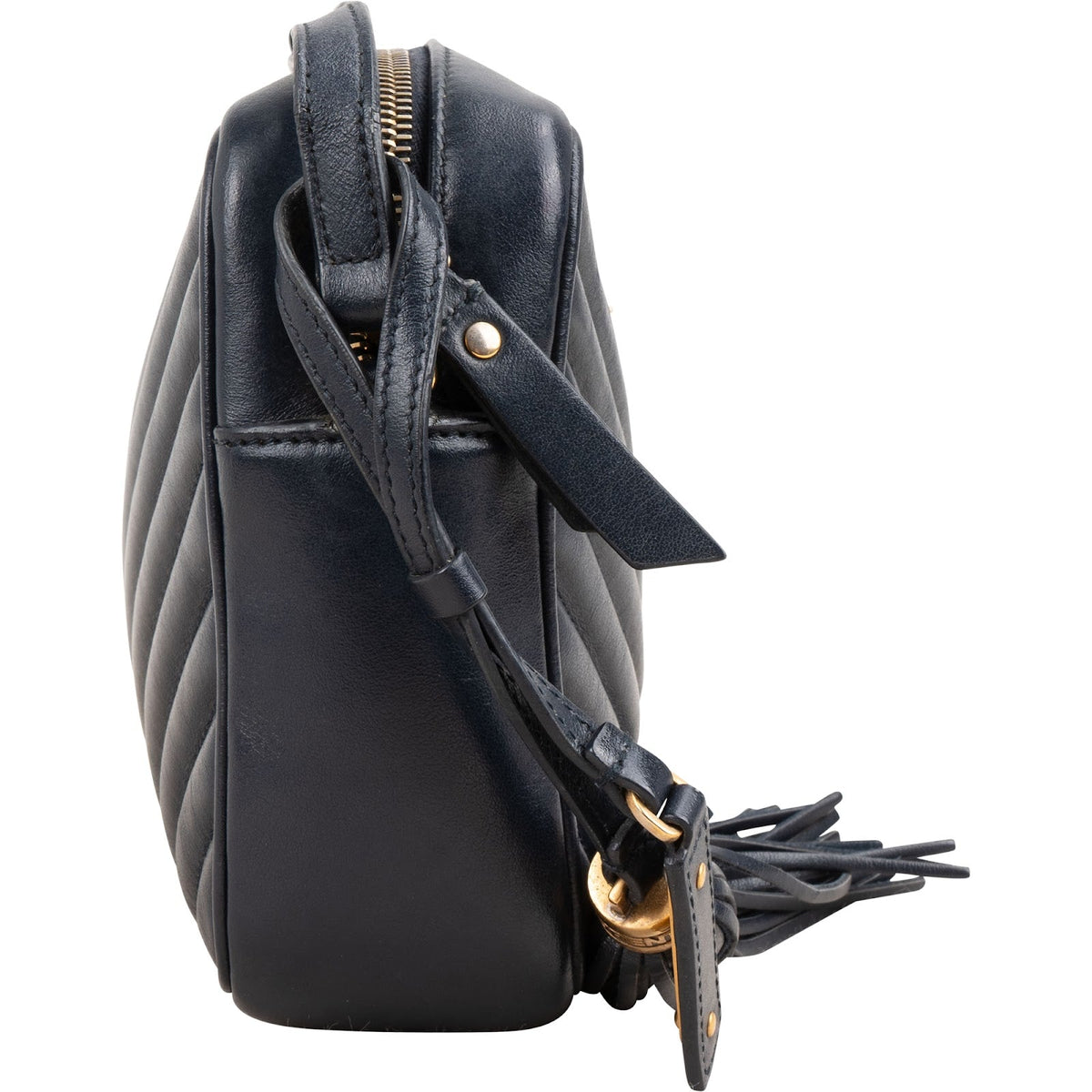 Saint Laurent Quilted Leather Lou Camera Crossbody Bag