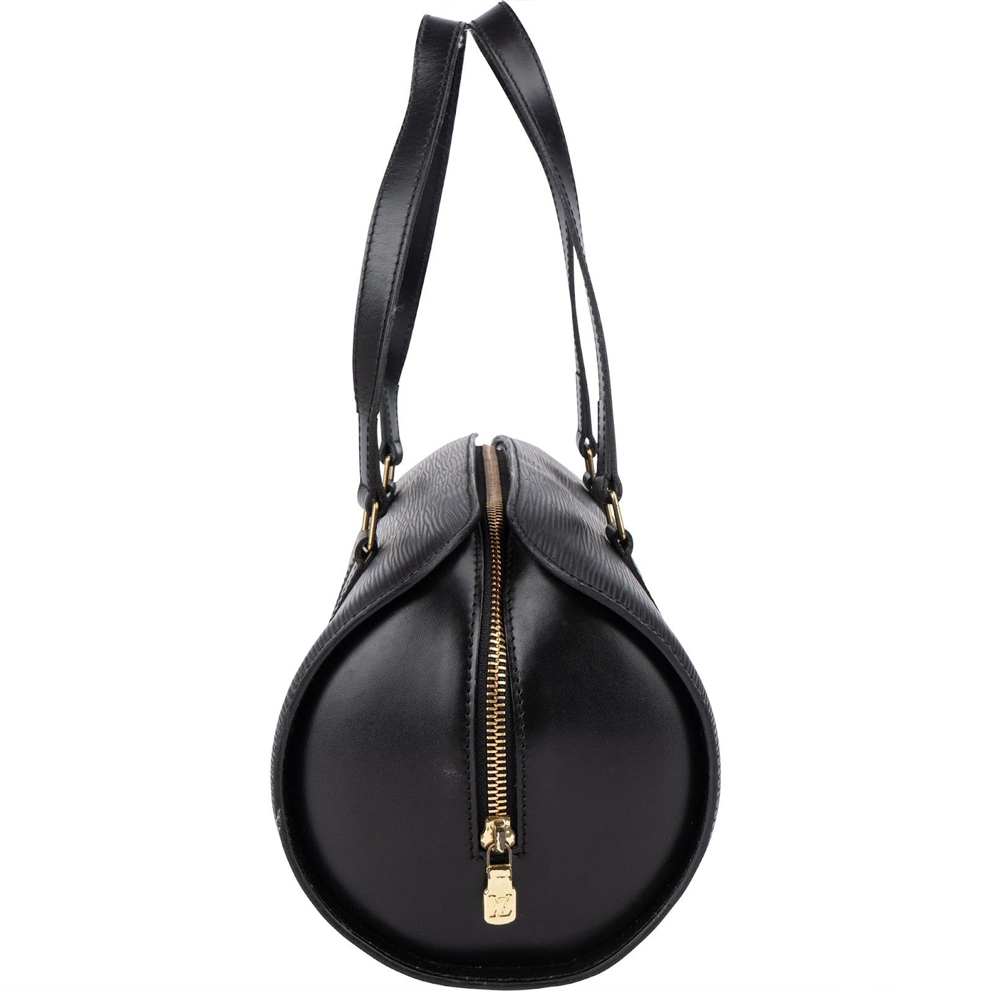 Louis Vuitton Noir Epi Leather Soufflot Handbag