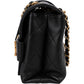 Chanel Quilted Lambskin Chain Spellout Letters Single Flap Crossbody Bag