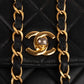 Chanel Quilted Lambskin Rectangular Single Flap Crossbody Bag
