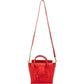 Céline Drummed Calfskin Luggage Nano Handbag