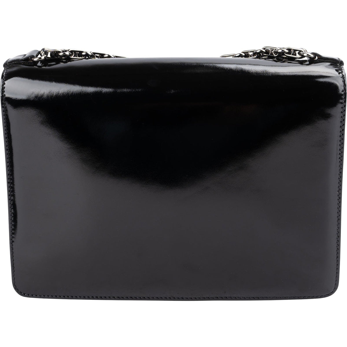 Chanel Patent Leather Timeless CC Flap Handbag