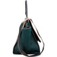 Celine Trapeze aus dreifarbigem Leder und Ponyfell – Ansicht 4