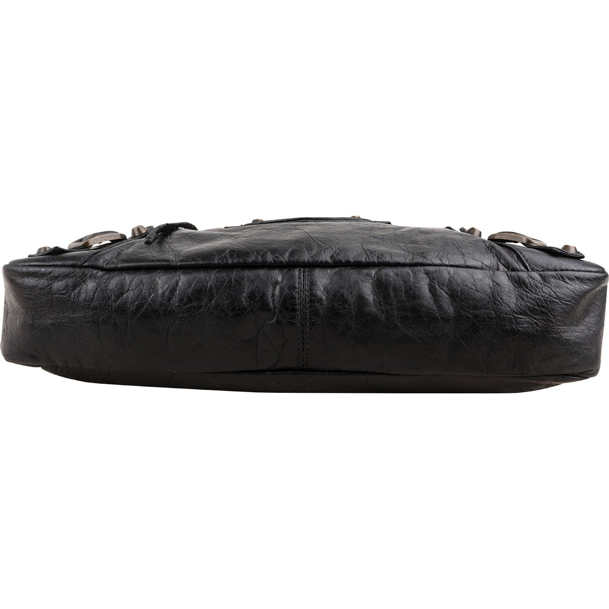 Balenciaga Black Leather Classic City Bag Handbag
