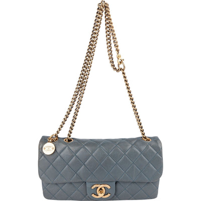 Chanel Quilted Leather Rectangular Single Flap Shoulder Bag
