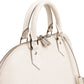 Louis Vuitton White Epi Leather Alma PM Handbag