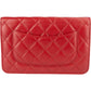 Chanel Quilted Lambskin Wallet on Chain Crossbody Bag
