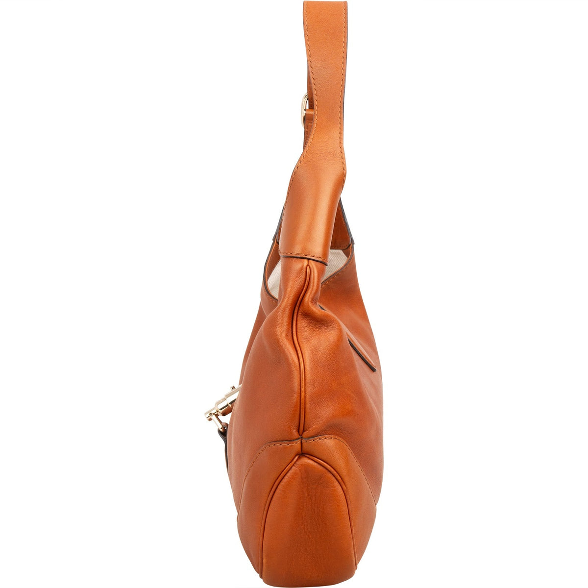 Gucci Jackie O Hobo Leder Cognac, Bild 6 von 11