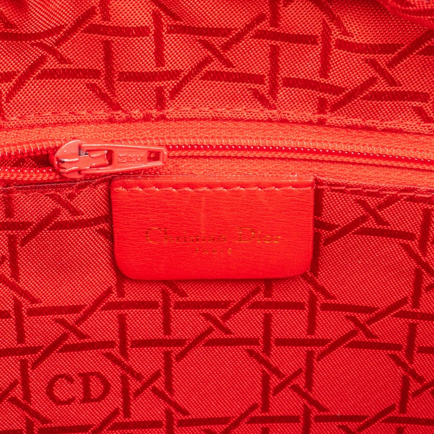 Christian Dior Quilted Nylon Lady Dior Handbag