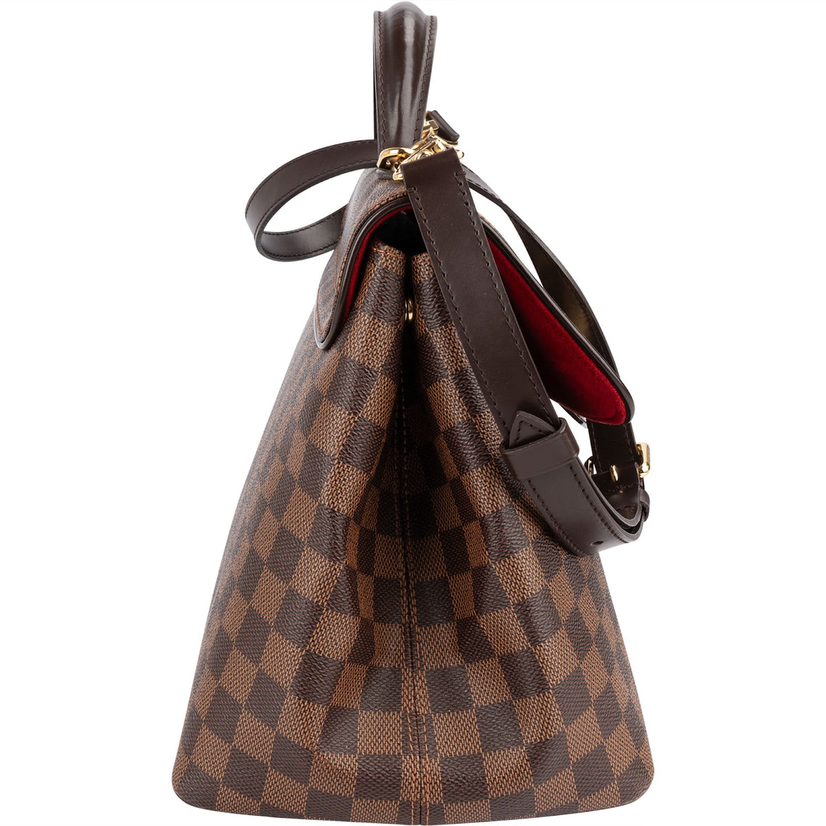 Louis Vuitton Monogram Damier Ebene Canvas Bergamo MM Handbag