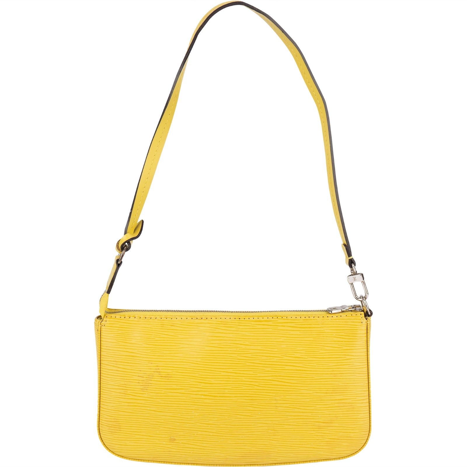 Louis Vuitton Yellow Epi Leather NM Pochette Accessoires Shoulder Bag