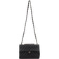 Chanel Quilted Caviar Leather Jumbo Single Flap Crossbody Bag