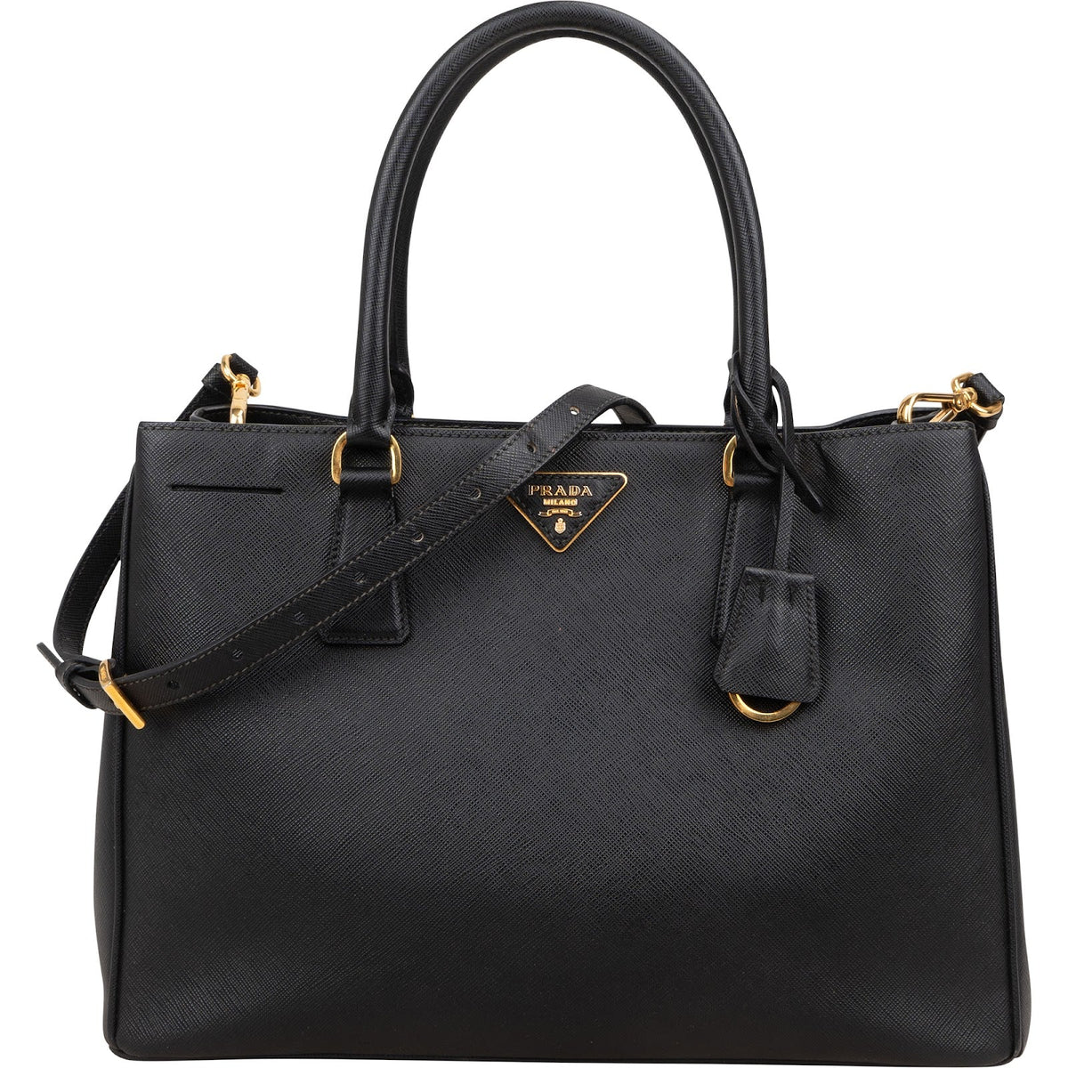 Prada Saffiano Leather Galleria Tote Handbag