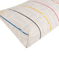 Fendi Monogram FF Zucca Pequin Rainbow Striped Pochette Accessoires Handbag