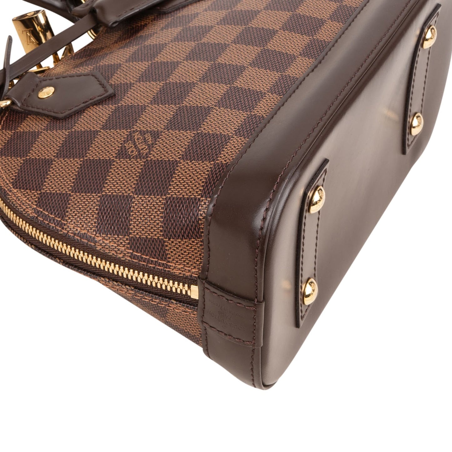 Louis Vuitton Monogram Damier Ebene Alma BB Handbag