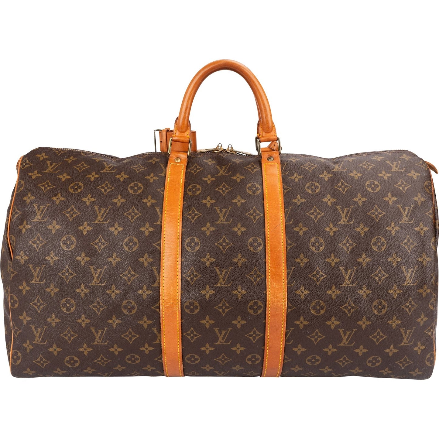 Louis Vuitton Monogram Canvas Keepall 55 Travel Bag