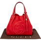 Gucci Soho Tassel Hobo Shopper aus genarbtem Leder – Ansicht 2