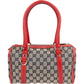 Gucci Monogram GG Canvas Boston Handbag