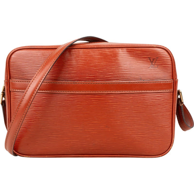 Louis Vuitton Cognac Epi Leather Trocadero 27 Crossbody Bag