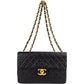 Chanel Quilted Lambskin 24K Gold Maxi Single Flap Crossbody Bag