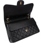 Chanel Quilted Caviar Leather Jumbo Double Flap Crossbody Bag