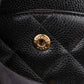 Chanel Caviar Leather Palladium Jumbo Double Flap Crossbody Bag