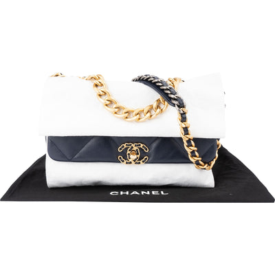 Chanel 19 Quilted Lambskin Large Crossbody Bag