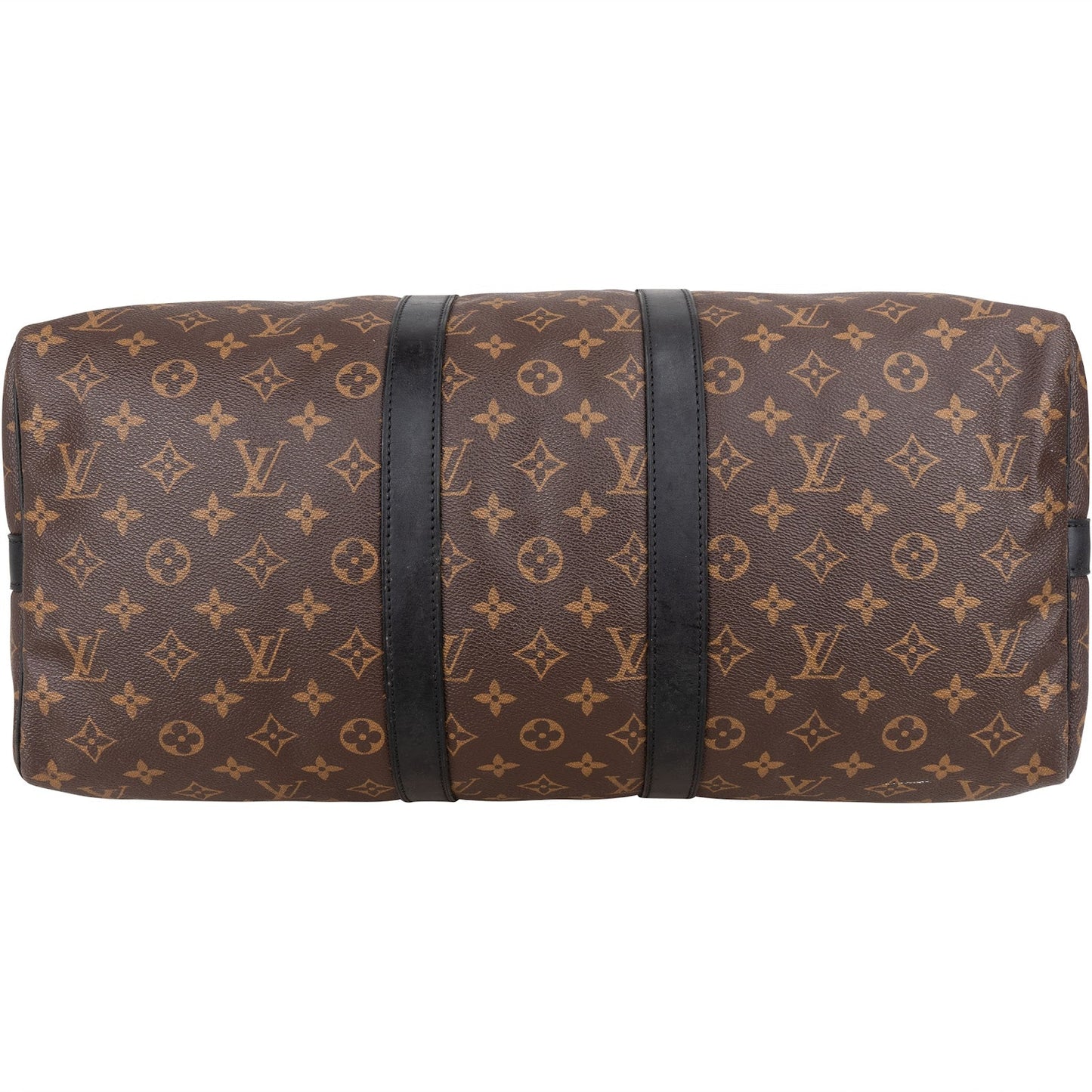 Louis Vuitton Monogram Macassar Keepall 45 Bandoulière Travel Bag
