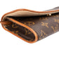 Louis Vuitton Monogram Canvas Twin Pochette PM Crossbody Bag