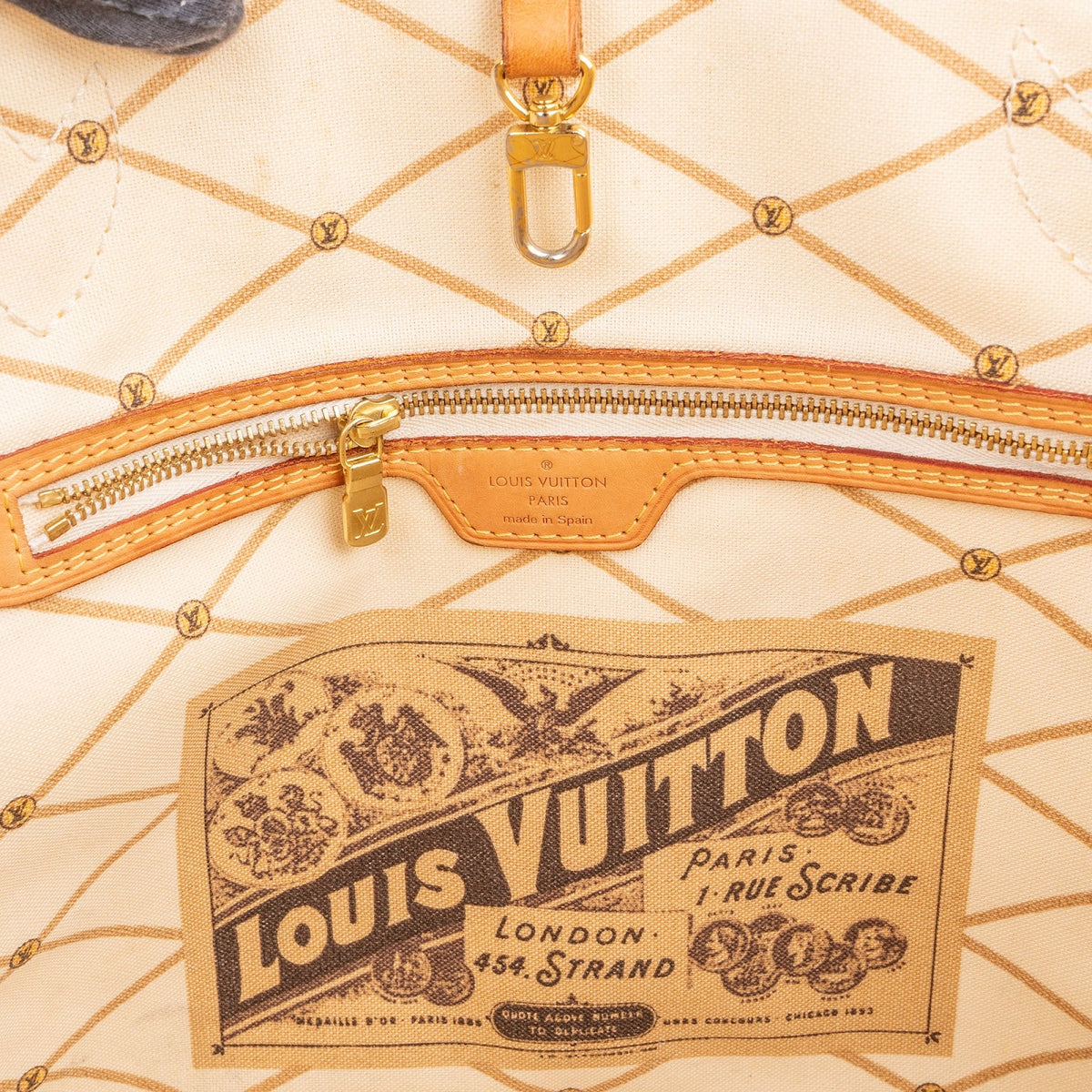 Louis Vuitton Monogram Canvas Summer Trunks Neverfull MM Shoulder Bag