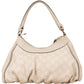 Gucci Leather Monogram Abbey Handbag