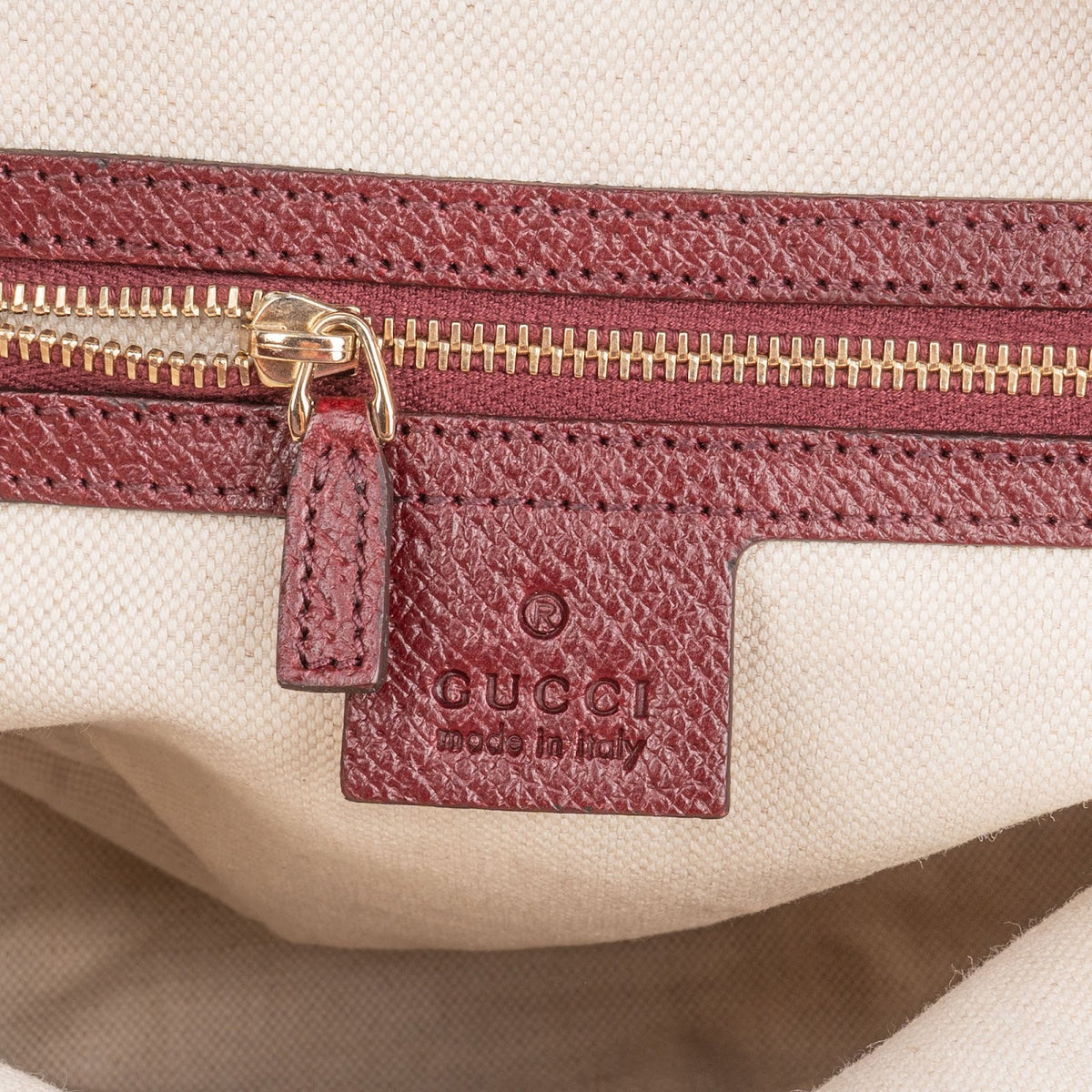 Gucci Monogram GG Canvas Bree Tote Handbag