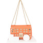Chloé Embellished Leather Porte Epaule Swarovski Shoulder Crossbody Bag