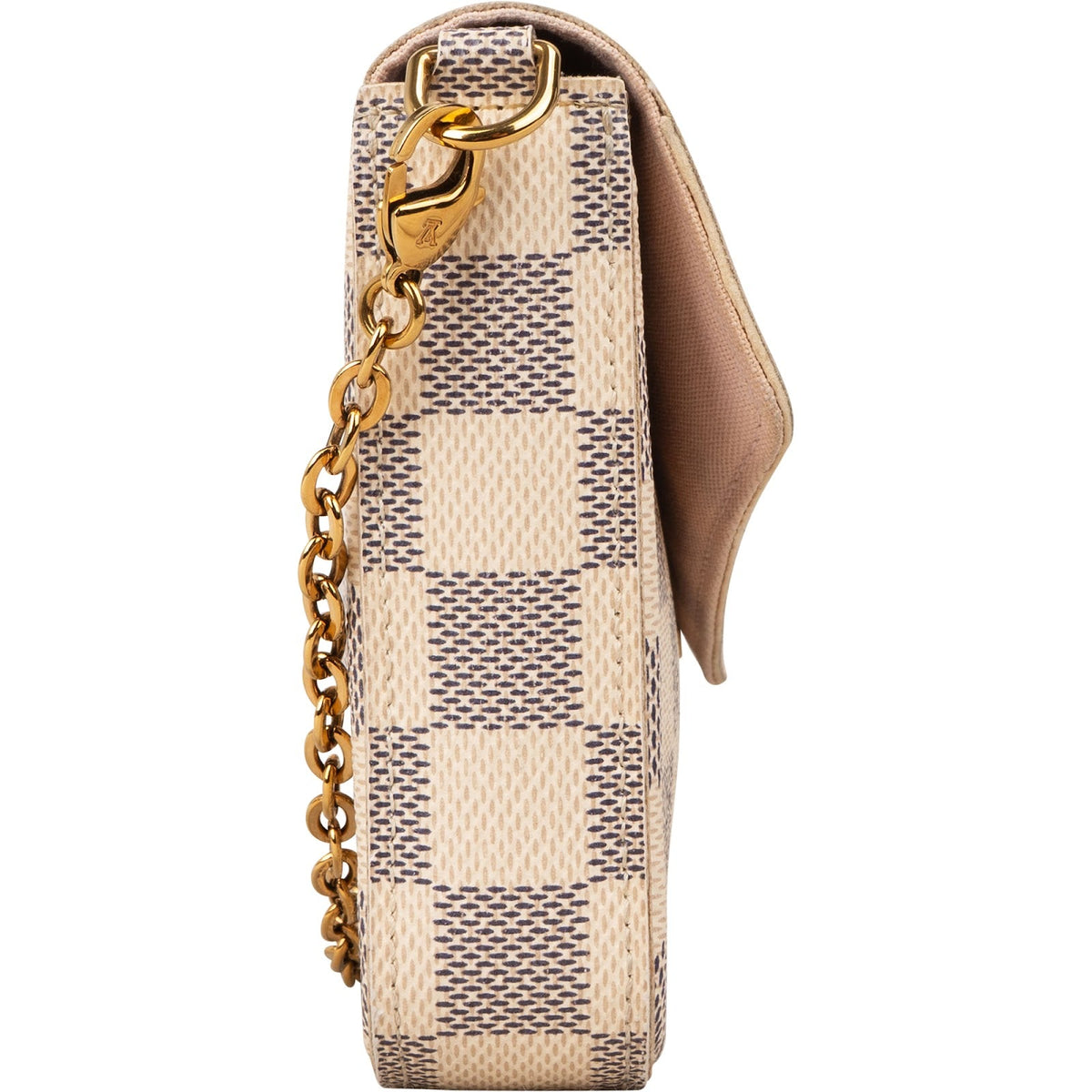 Louis Vuitton Pochette Félicie aus Damier Azur Canvas – Ansicht 3