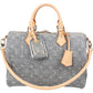 Louis Vuitton Monogram Denim Speedy 30 Bandoulière Handbag
