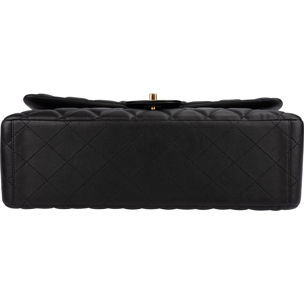 Chanel Quilted Lambskin Maxi Double Flap Crossbody Bag