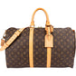 Louis Vuitton Monogram Canvas Keepall 45 Bandoulière Travel Bag