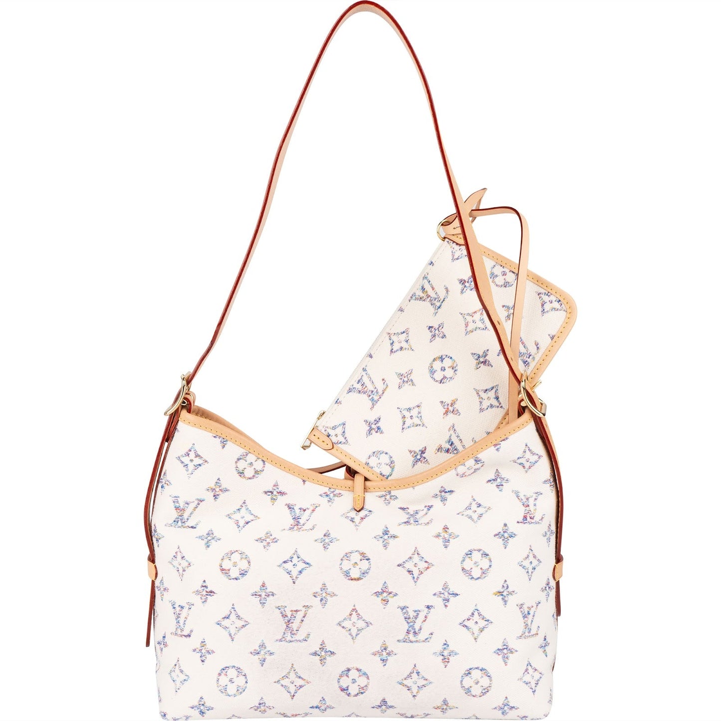 Louis Vuitton Jacquard Monogram Multicolor CarryAll PM Crossbody Bag