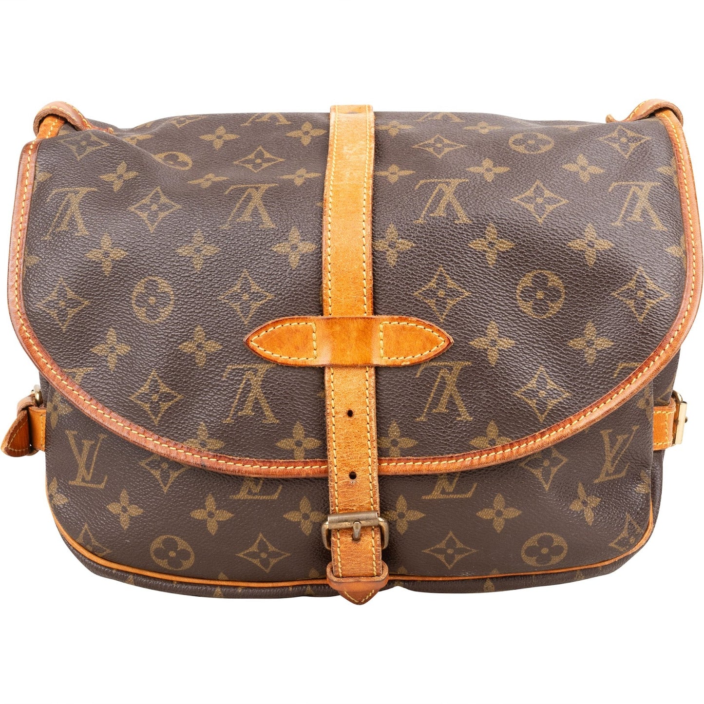 Louis Vuitton Monogram Canvas Saumur 30 Crossbody Bag