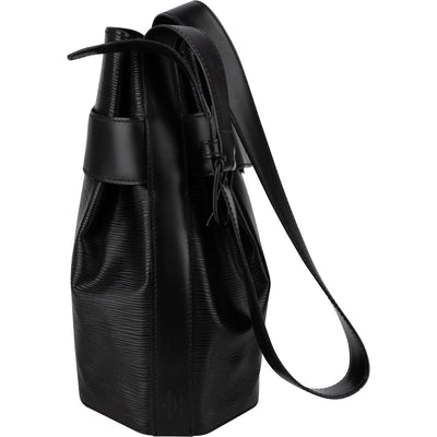 Louis Vuitton Noir Epi Leather Sac De Paule PM Shoulder Bag
