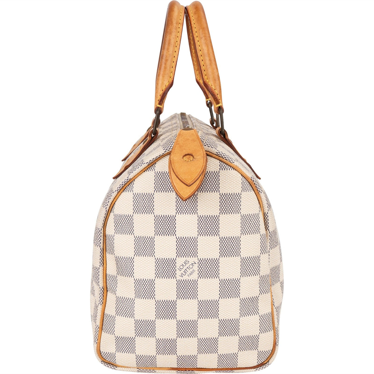 Louis Vuitton Speedy 25 aus Damier Azur Canvas – Ansicht 6