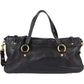 Miu Miu Vitello Lux Leather Coffer Satchel Handbag