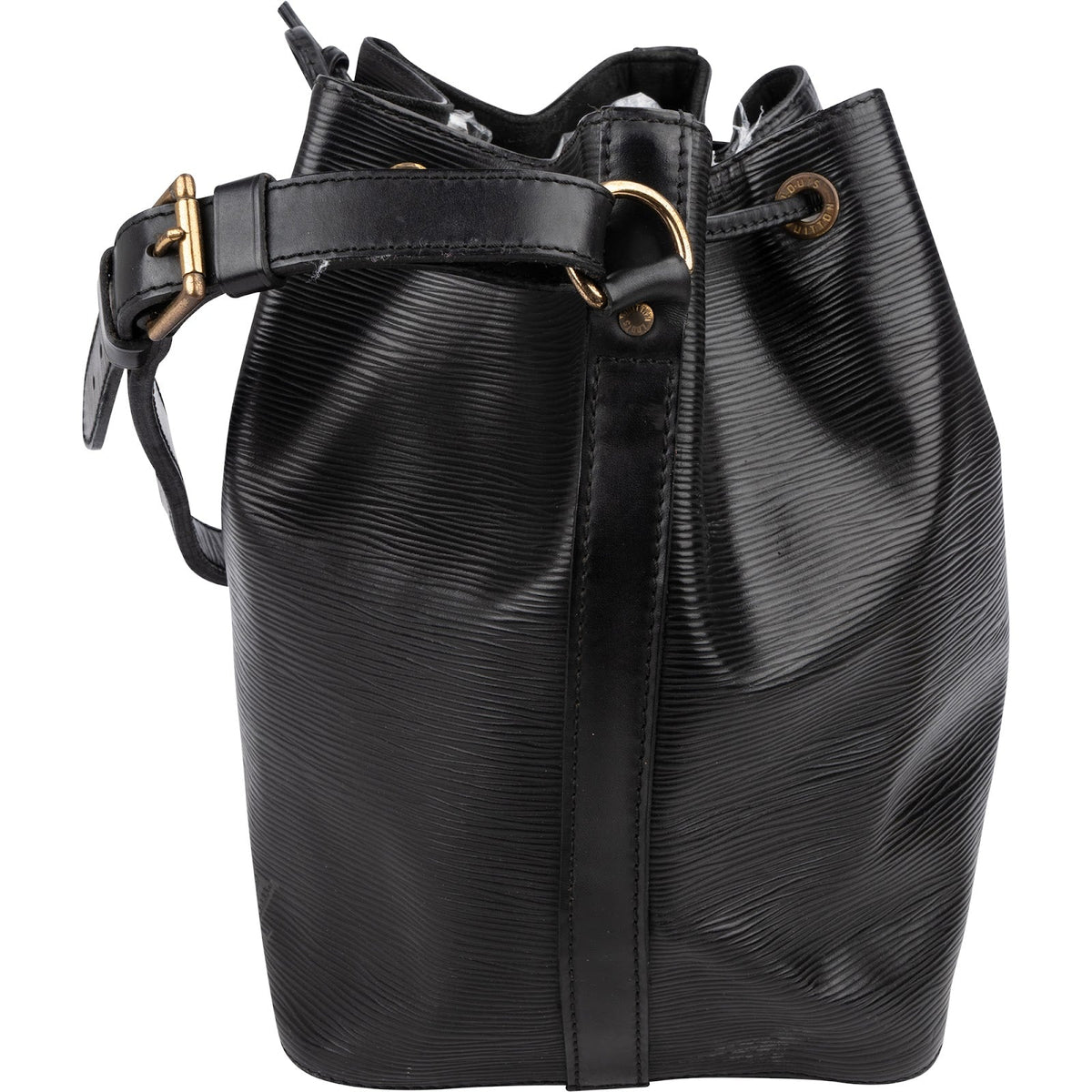 Louis Vuitton Noir Epi Leather Sac Noé Petit Shoulder Bag