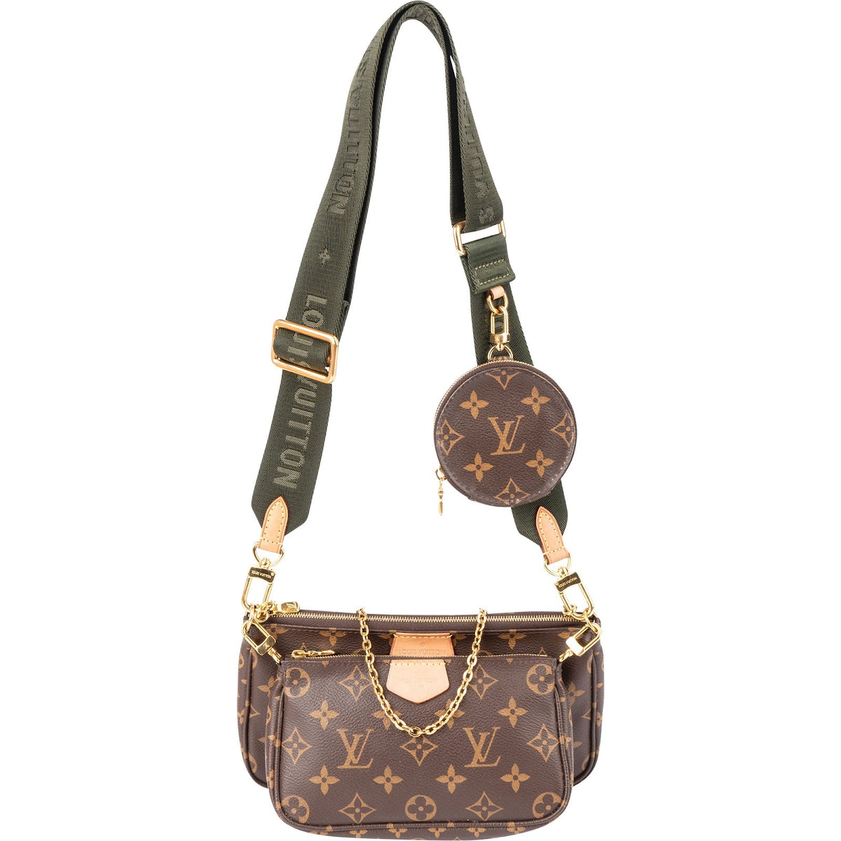 Louis Vuitton Monogram Canvas Multi Pochette Accessoires Crossbody Bag