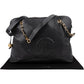 Chanel Caviar Leather CC Maxi Shopping Tote Shoulder Bag